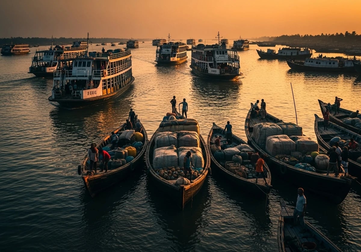 Barisal (via Dhaka)