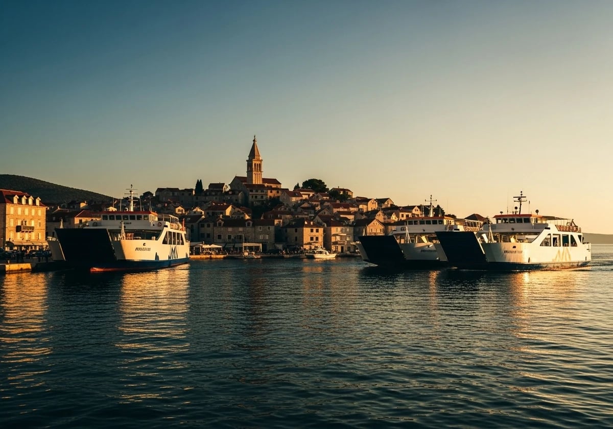 Brac (via Split)
