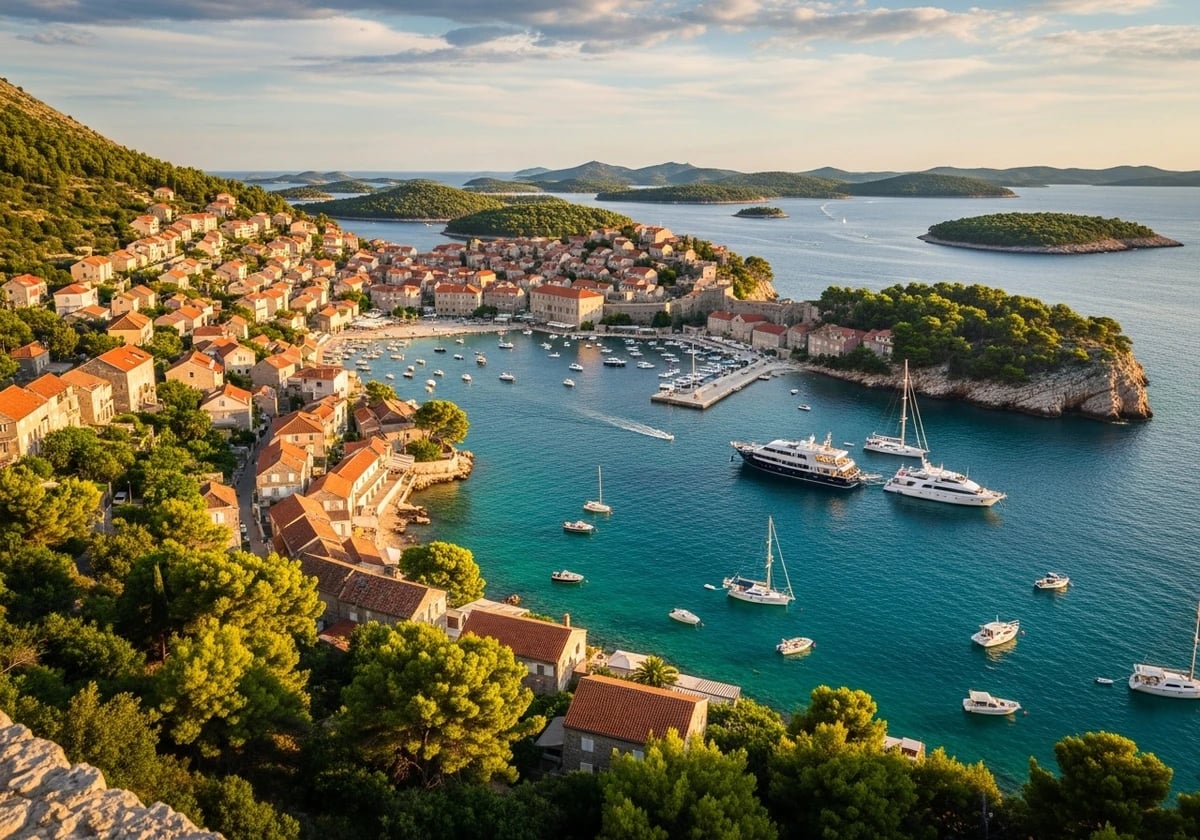 Islas dálmatas (base en Split)