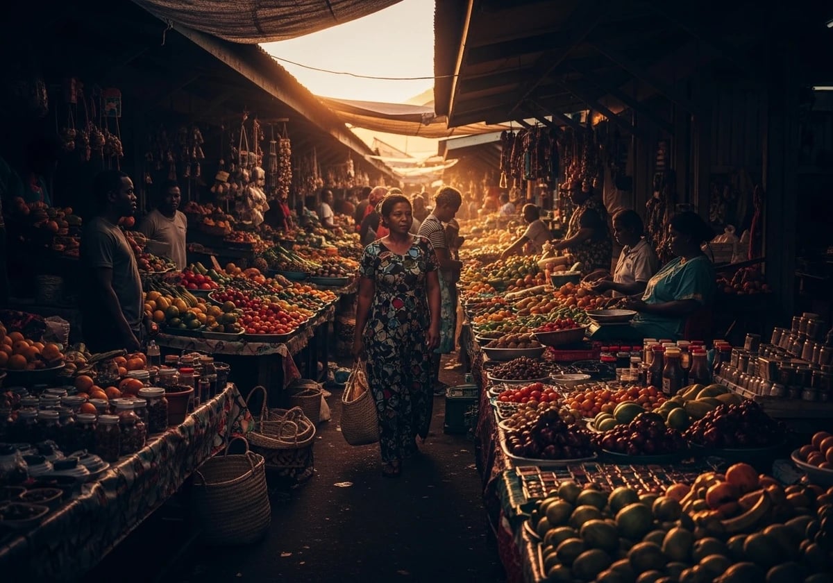 Mercado central de Mamoudzou