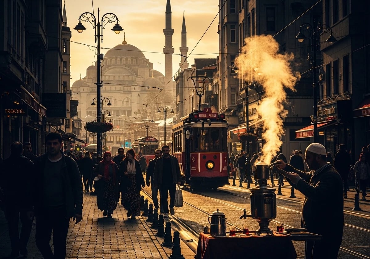 Mexico City to Istanbul routing