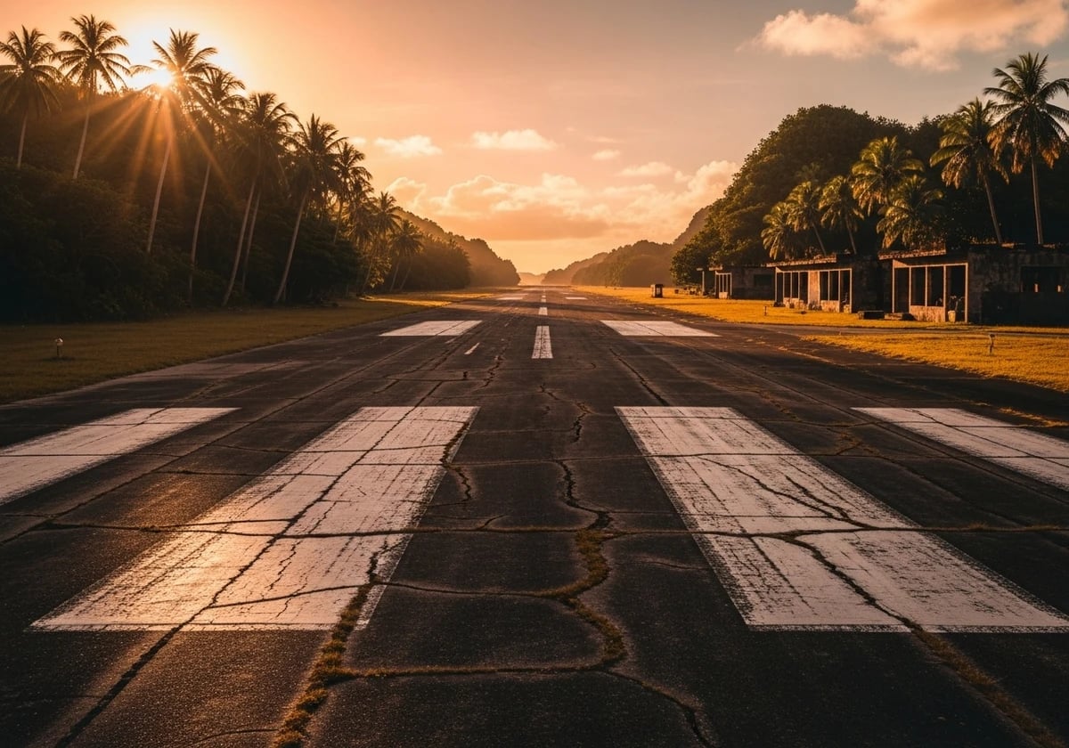 Peleliu Airstrip Area