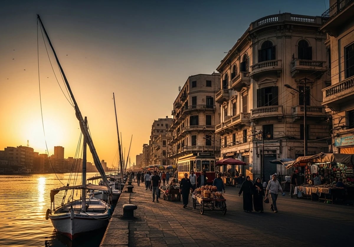 Port Said (gateway to the Suez Canal)