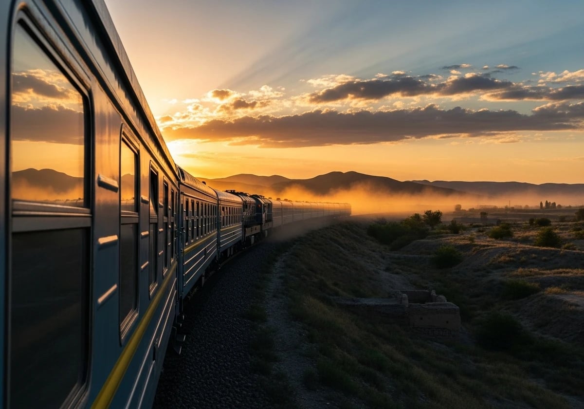 Discover Uzbekistan by train