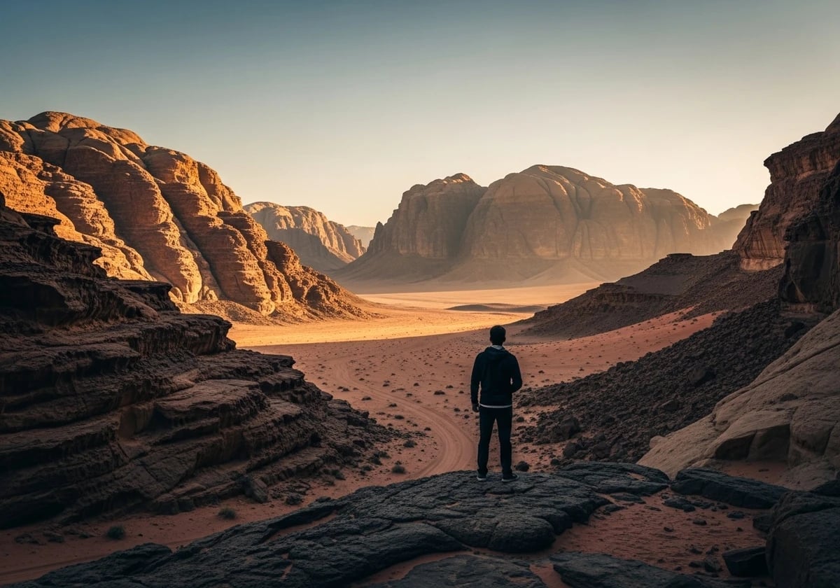Wadi Rum (via Aqaba or Amman)