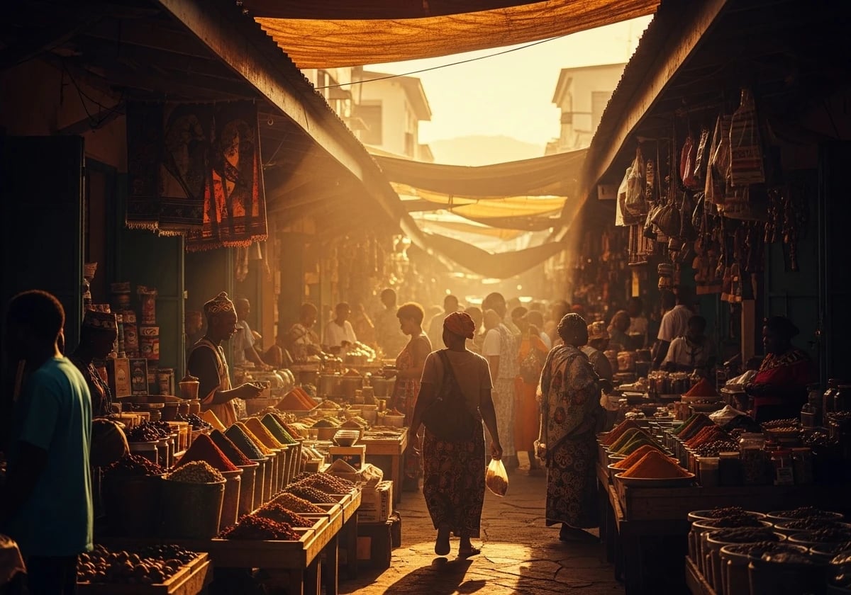 Mercados y zocos de Moroni