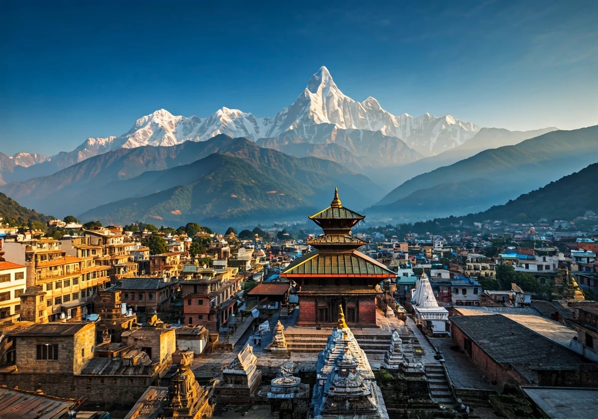 Nepal domestic connections overview