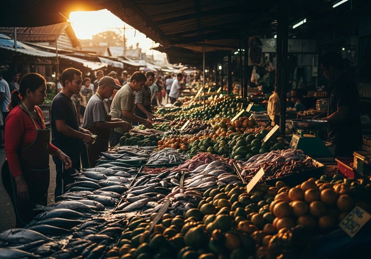 Local markets and cuisine