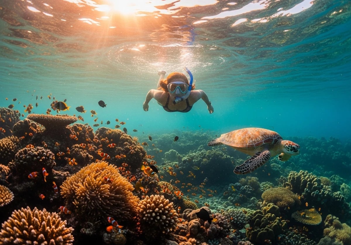 Marine reserve snorkeling