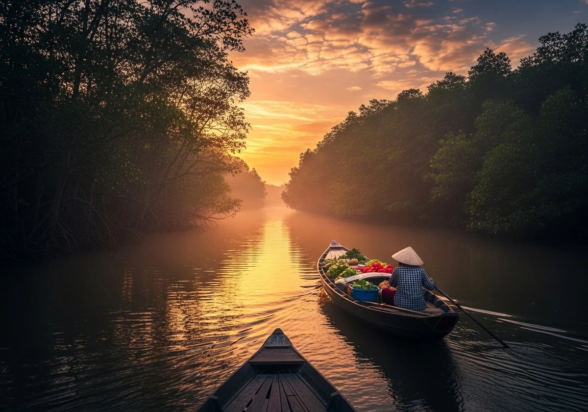 Mekong Delta towns