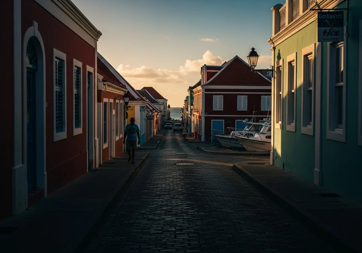 Oranjestad, San Eustaquio